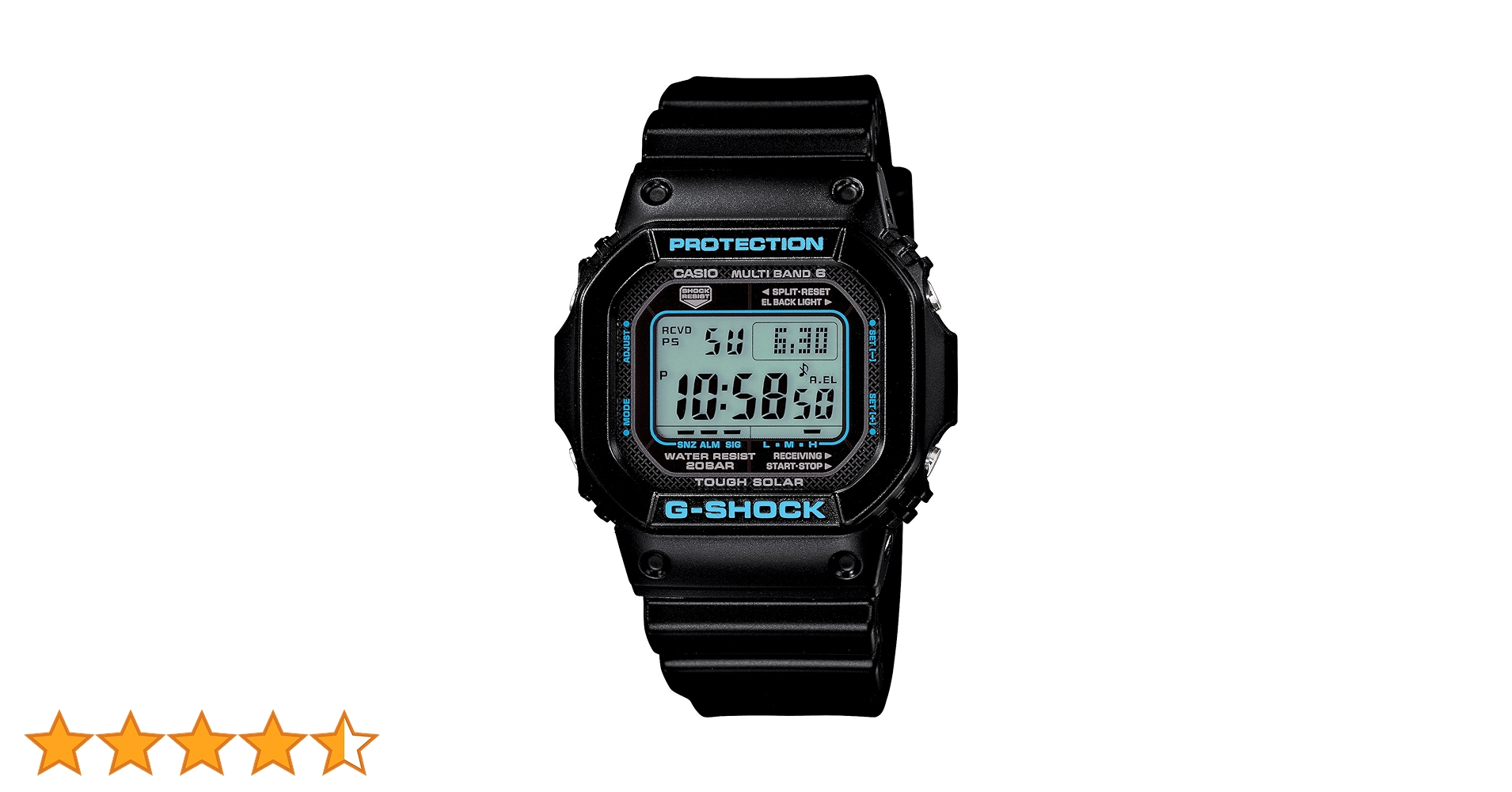CASIO　G-SHOCK GW-M5610BA-1JF　ブルー　電波ソーラー Montre Casio G-shock Gw-m5610ba-1jf Homme Bleu : Amazon.fr: Mode